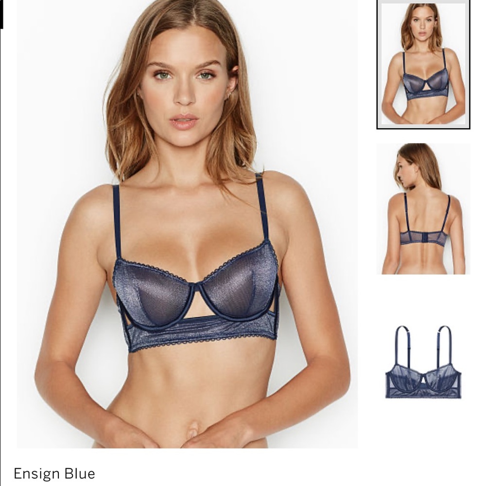Victoria’s Secret Dream Angel mesh Balconette bra
